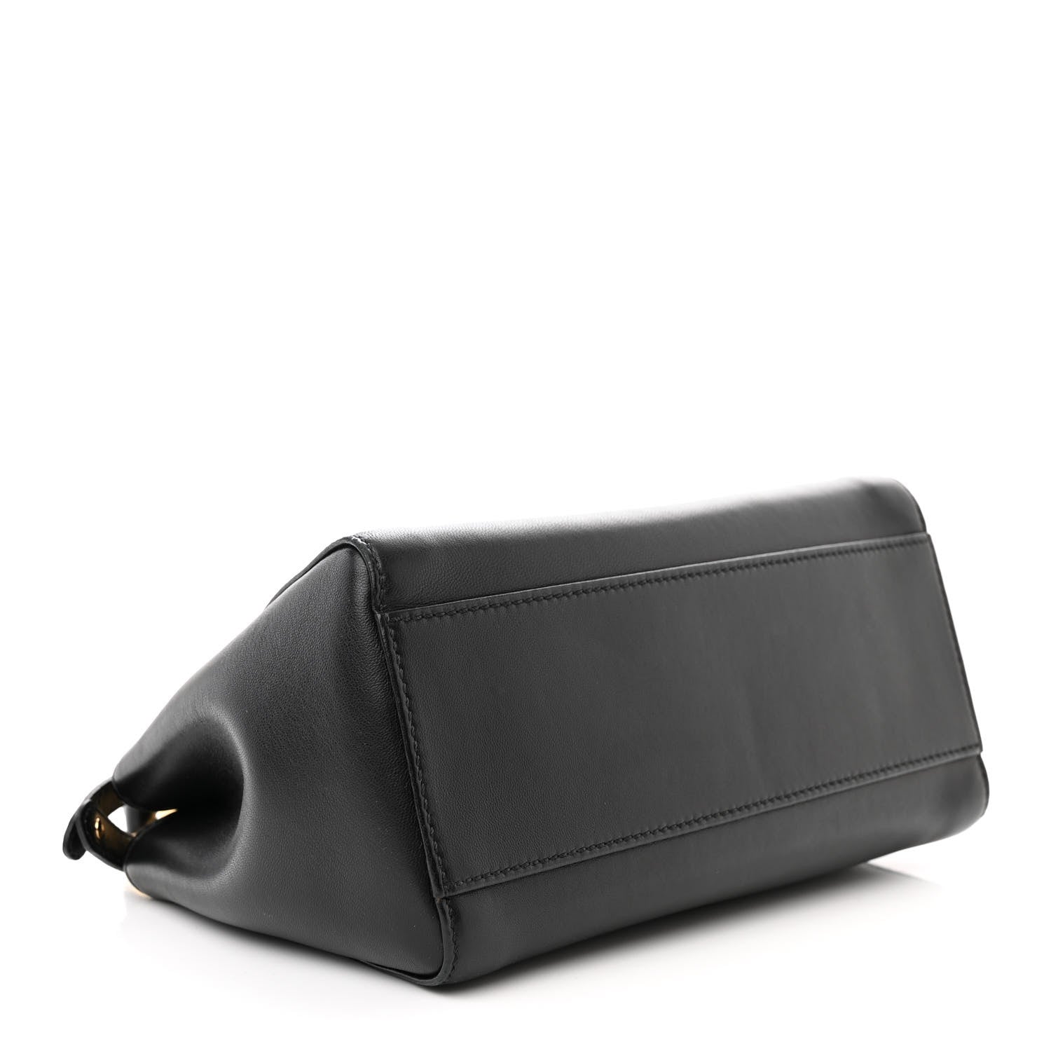 Fendi Nappa Mini Peekaboo Iconic Satchel Black 4 of 11