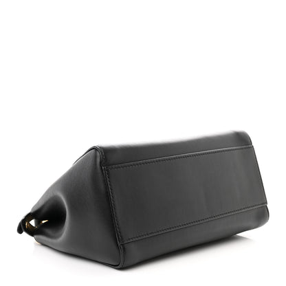 Fendi Nappa Mini Peekaboo Iconic Satchel Black 4 of 11