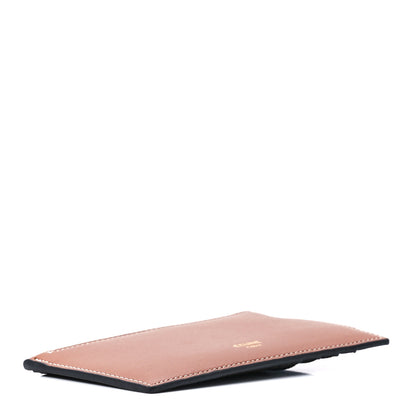 Celine Triomphe Canvas Zipped Card Holder Tan 4 of 10