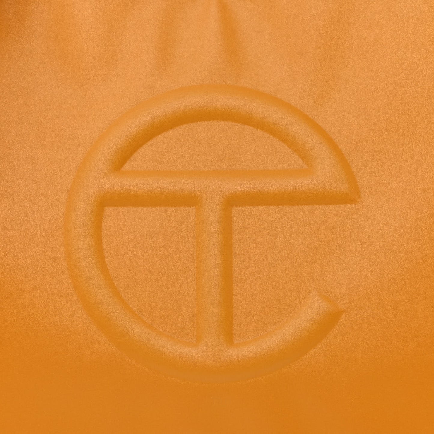 Vegan Leather Medium Shopping Bag Mustard
