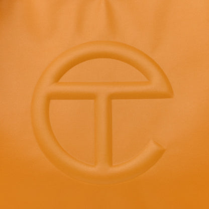 Telfar Vegan Leather Medium Shopping Bag Mustard 9 of 11