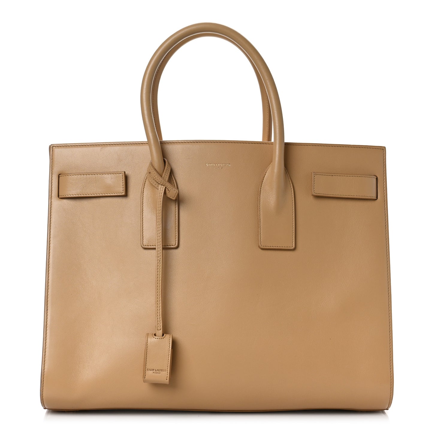 Calfskin Large Sac de Jour Carryall Natural