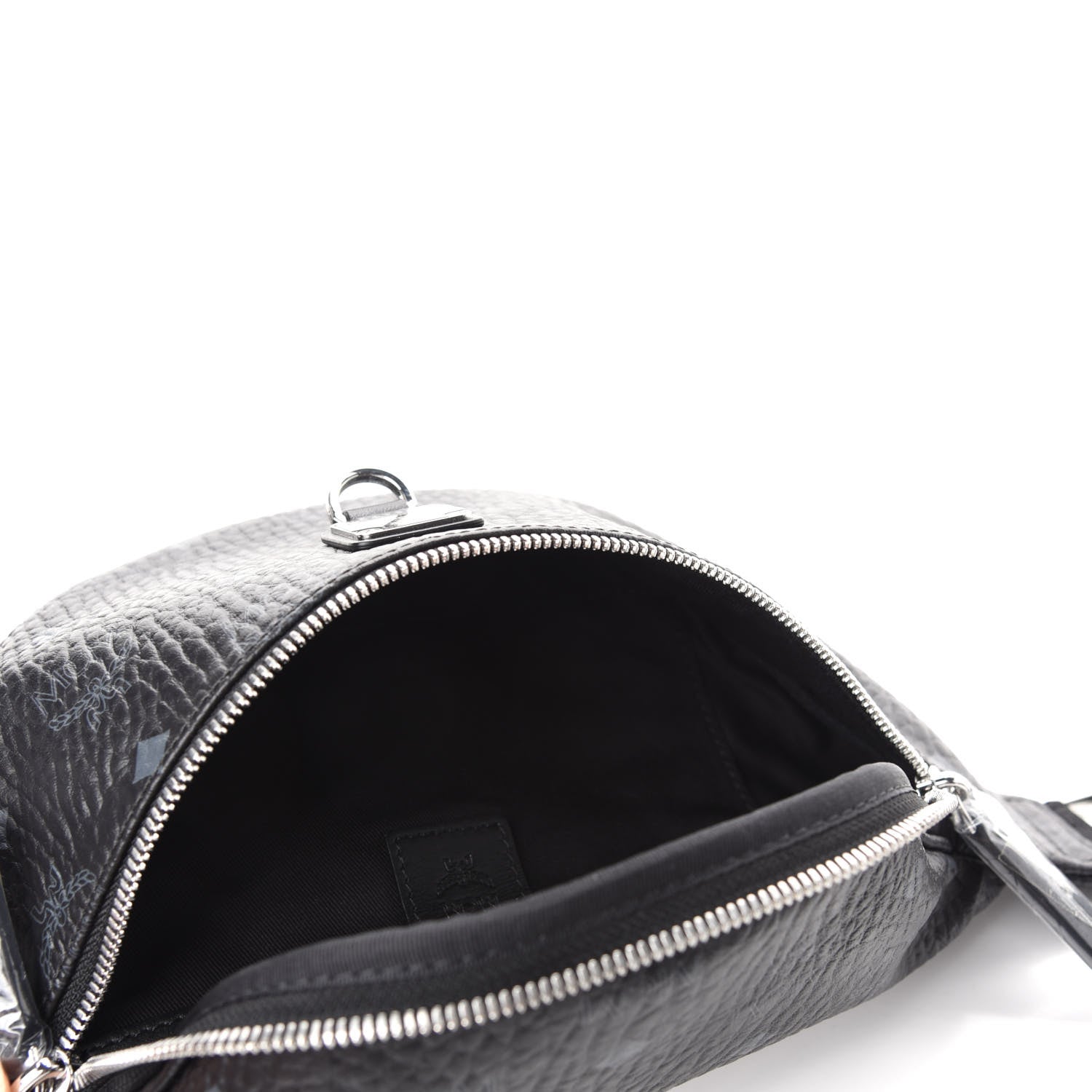 MCM Visetos Small Stark Belt Bag Black 5 of 10