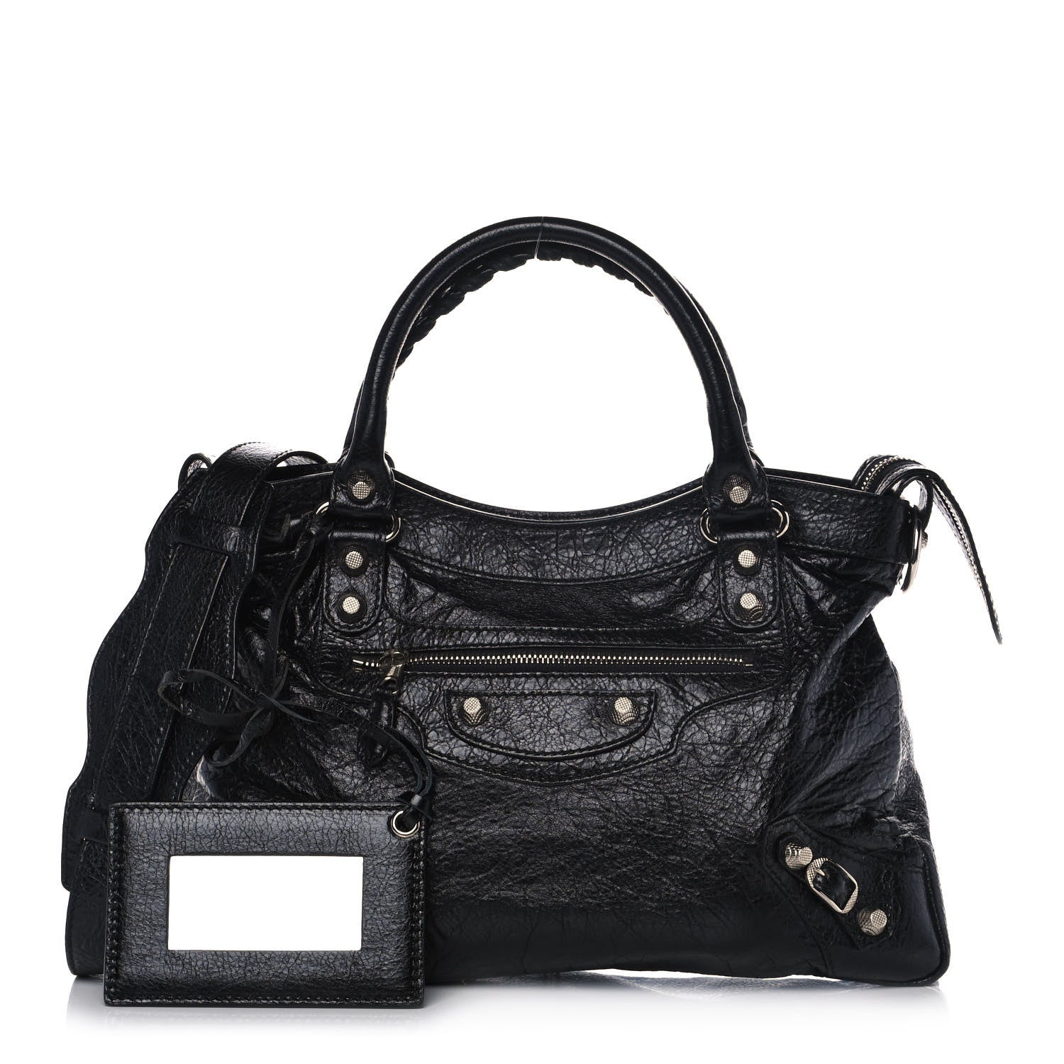 Balenciaga Agneau Giant 12 Silver Hardware Town Black 1 of 11