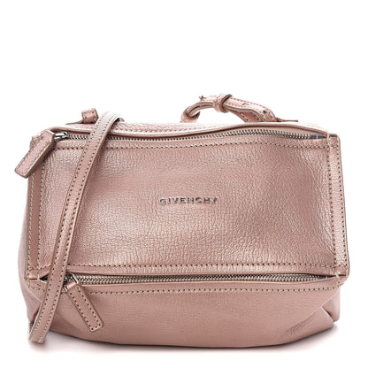 Givenchy Metallic Sugar Goatskin Mini Pandora Light Pink 1 of 11