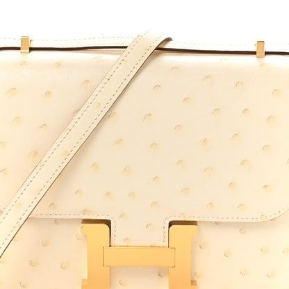 Hermes Ostrich Constance 18 Nata 9 of 12