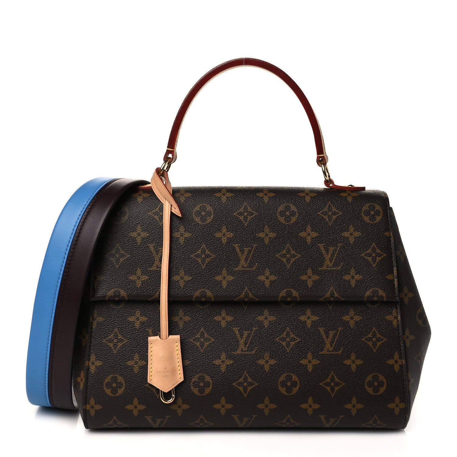 Louis Vuitton Monogram Cluny MM Blue Glacial 1 of 6
