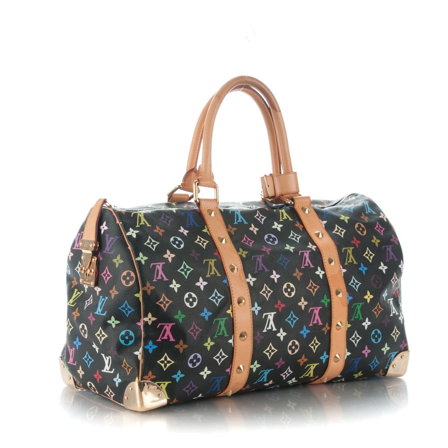 Monogram Multicolor Keepall 45 Black