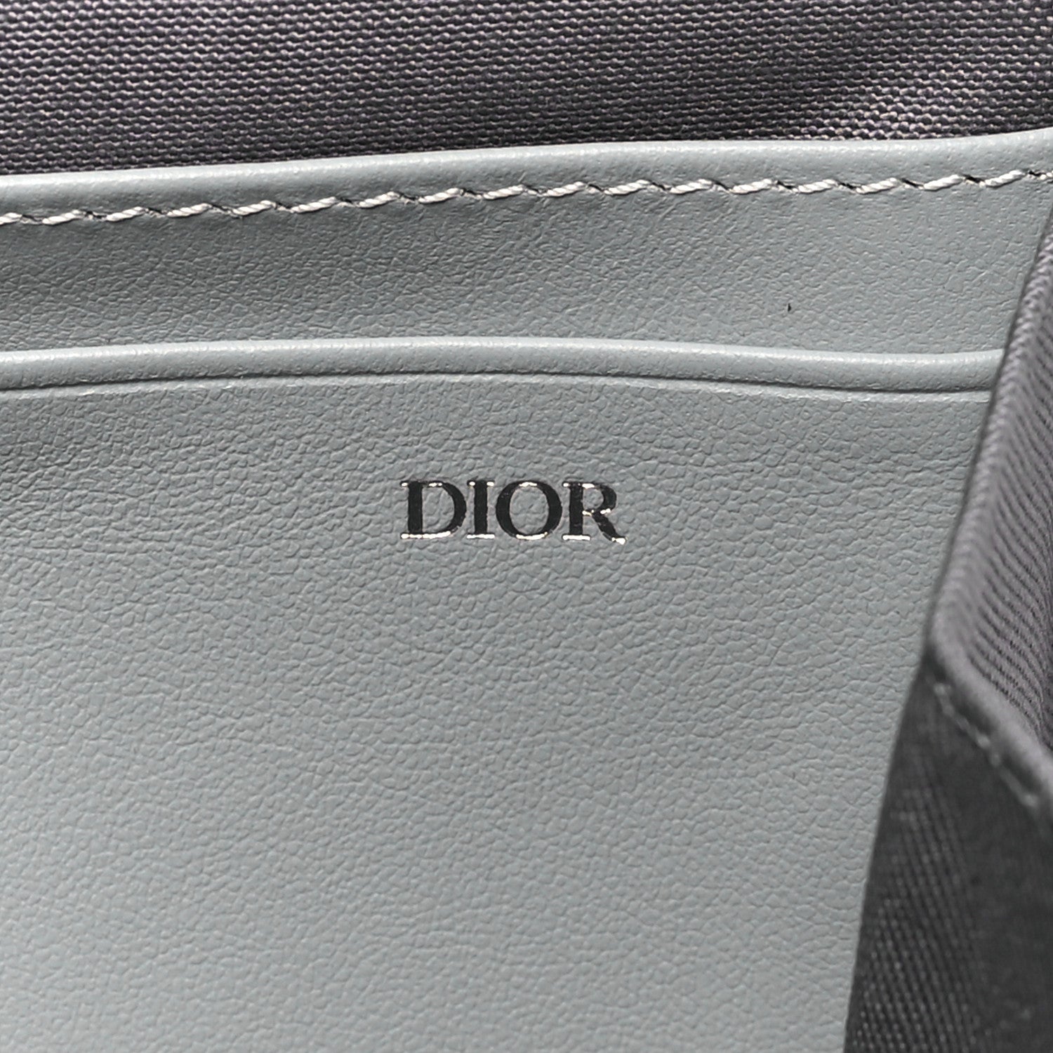Christian Dior Coated Canvas CD Diamond Messenger Pouch Grey 7 of 12