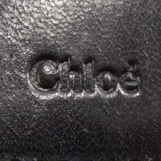 Chloe Leather Heloise Satchel Black 7 of 11