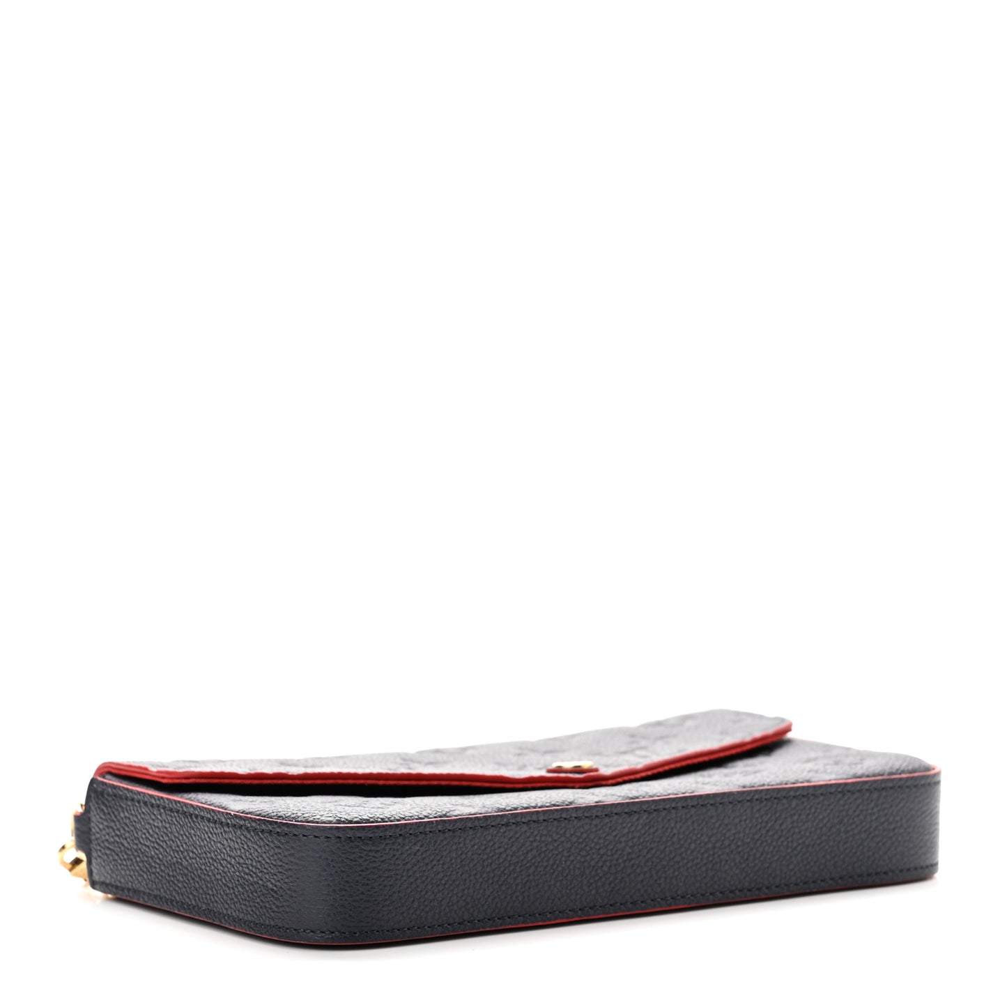 Empreinte Pochette Felicie Chain Wallet Marine Rouge