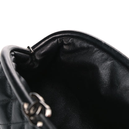 Chanel Lambskin Quilted Timeless Clutch Black 8 of 14
