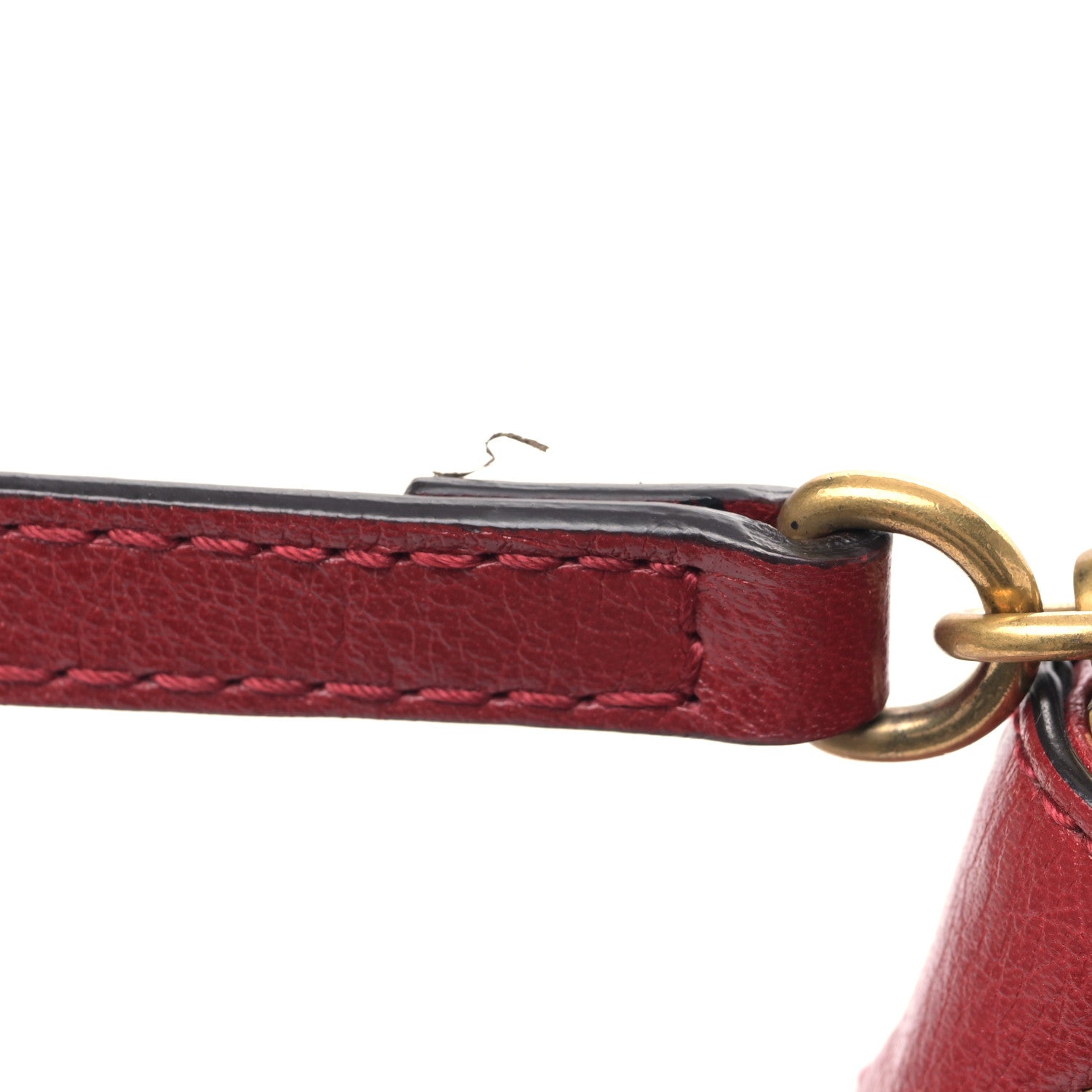 Gucci Piuma Lux Energy Medium Re(Belle) Convertible Bucket Bag Hibiscus Red 10 of 11