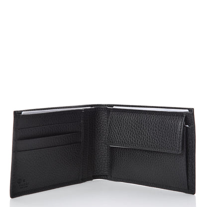 Gucci Dollar Calfskin Bi-Fold Wallet Black 5 of 10