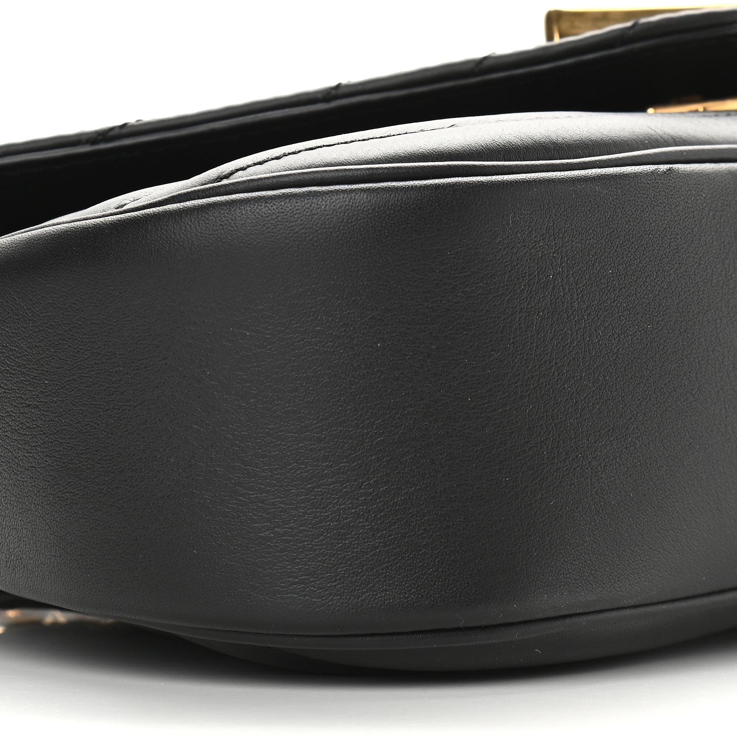 Louis Vuitton Calfskin New Wave Chain MM Black 6 of 8