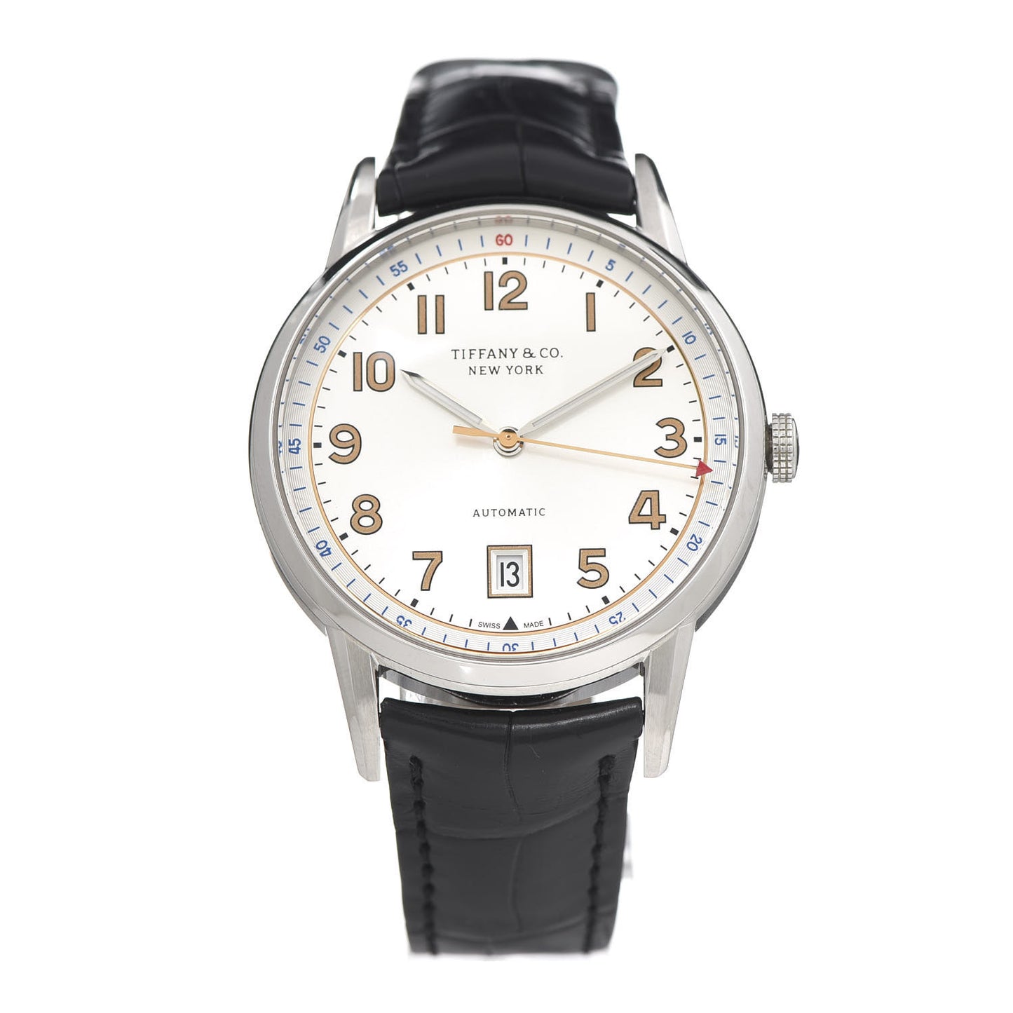 Stainless Steel Alligator 40mm CT60 3-Hand Automatic Watch