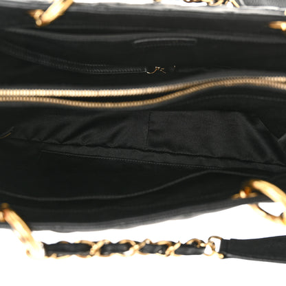 Chanel Caviar Quilted Grand Shopping Tote GST Black 5 of 12