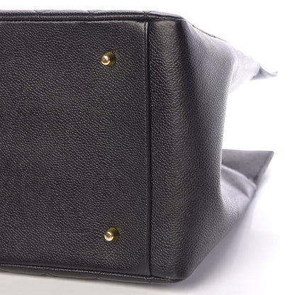Chanel Caviar Quilted Timeless CC Tote Black 12 of 13