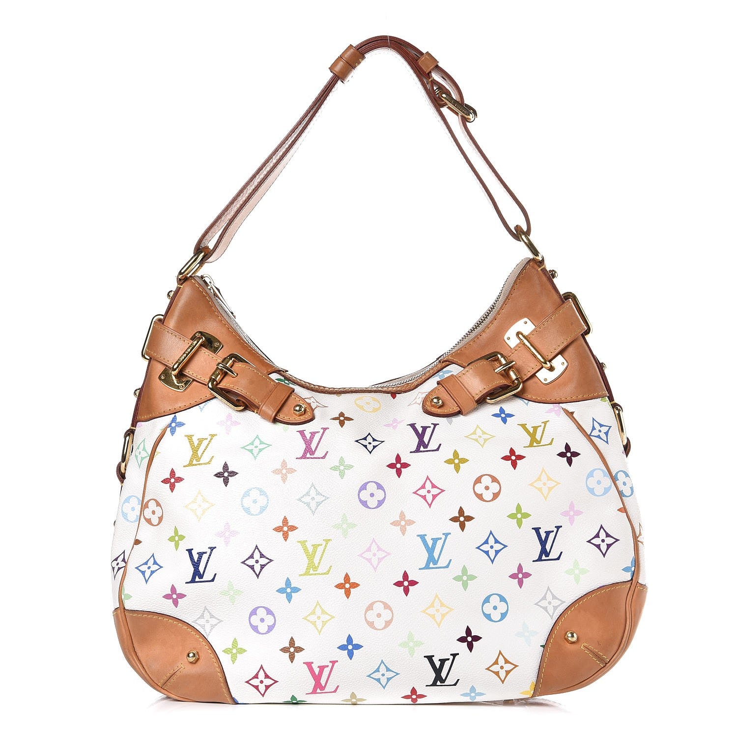 Louis Vuitton Monogram Multicolor Greta White 1 of 10