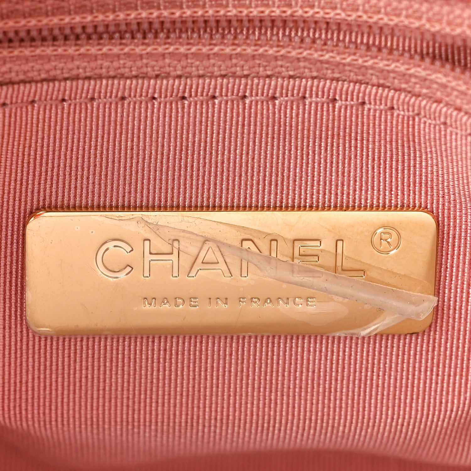 Chanel Iridescent Calfskin Quilted Medium Chanel 19 Flap Pink 6 of 10
