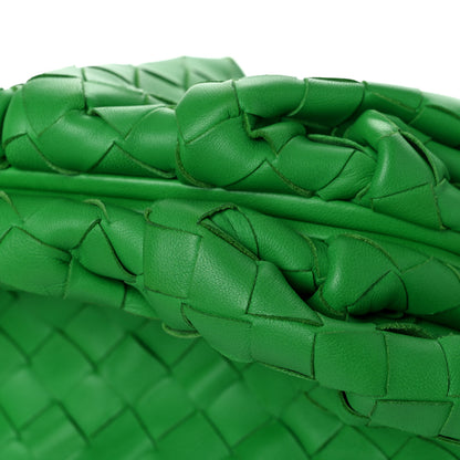 Bottega Veneta Nappa Maxi Intrecciato The Pouch Oversized Clutch Parakeet 12 of 12