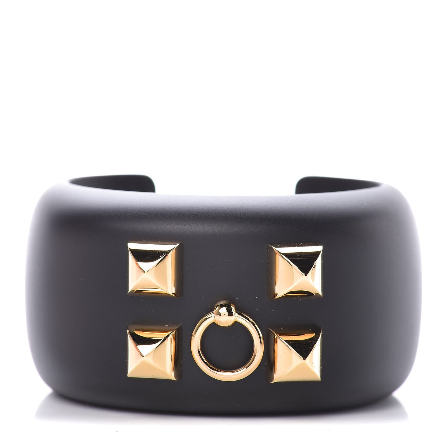 Pearwood Medor Cuff Bracelet S Black