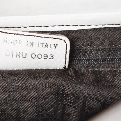 Christian Dior Calfskin Saddle Bag White 7 of 18