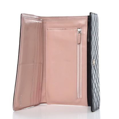 Chanel Lambskin Micro Quilted Tri-Fold Wallet Black 5 of 17