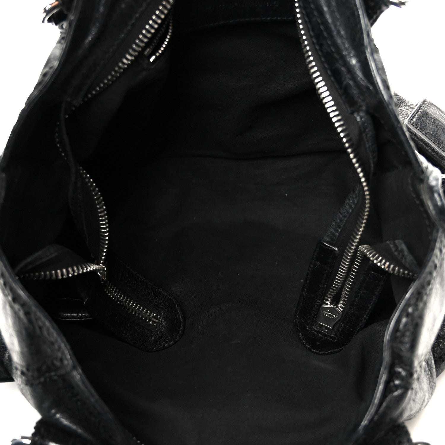 Balenciaga Agneau Giant Brogues Hardware City Black 6 of 11