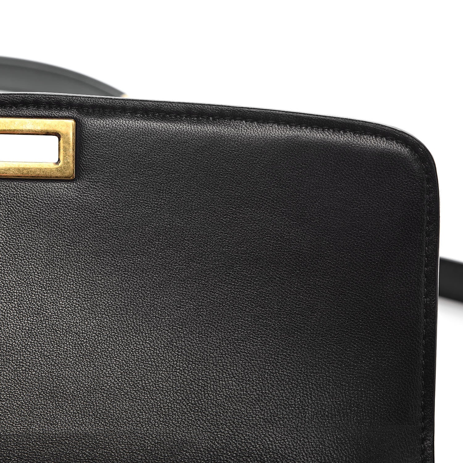 Celine Box Calfskin Medium Classic Box Flap Bag Black 8 of 17