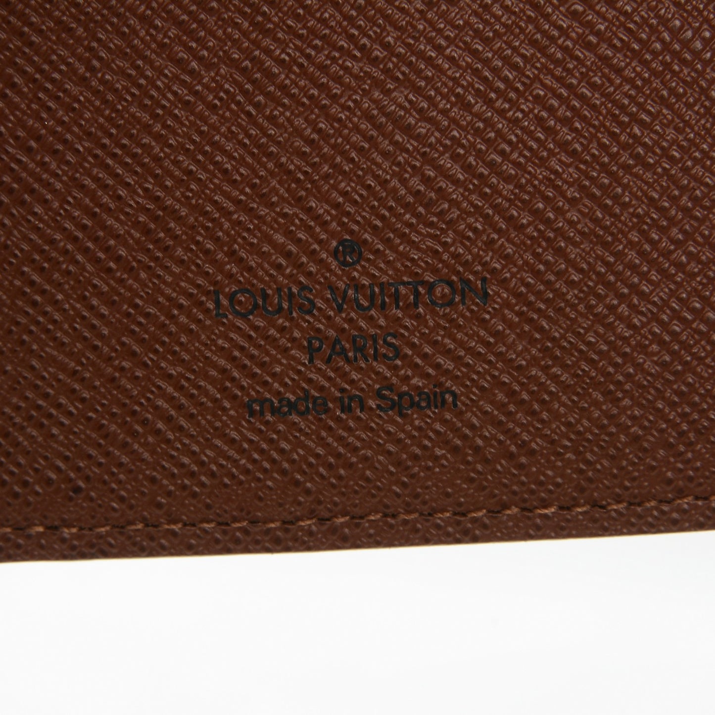 Monogram Small Ring Agenda Cover