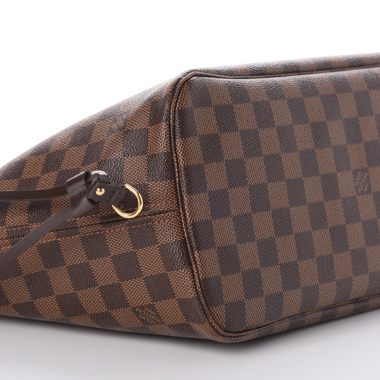 Damier Ebene Neo Neverfull MM Rose Ballerine