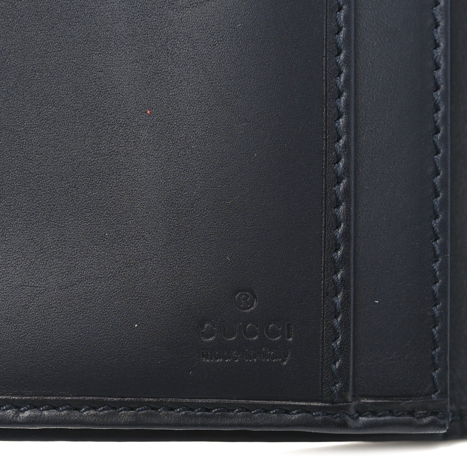 Gucci Monogram Calfskin Ladies Web Continental Wallet Beige Blue 6 of 7