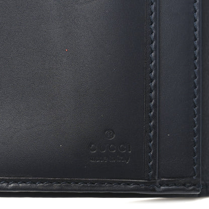 Gucci Monogram Calfskin Ladies Web Continental Wallet Beige Blue 6 of 7