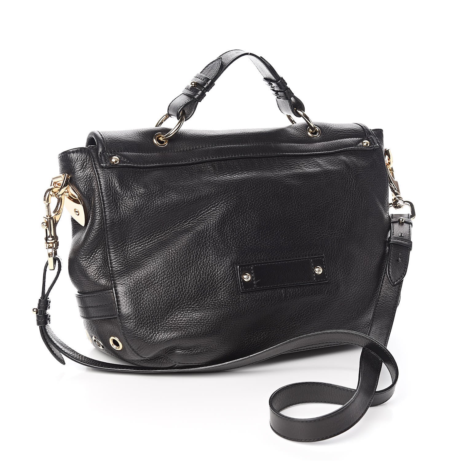 Mulberry Soft Grain Calfskin Tillie Satchel Black 3 of 10