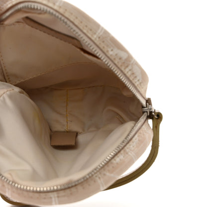 Chanel Nylon Travel Wristlet Beige 5 of 8