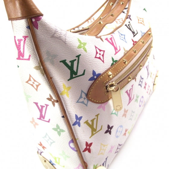 Louis Vuitton Monogram Multicolor Boulogne White 6 of 9
