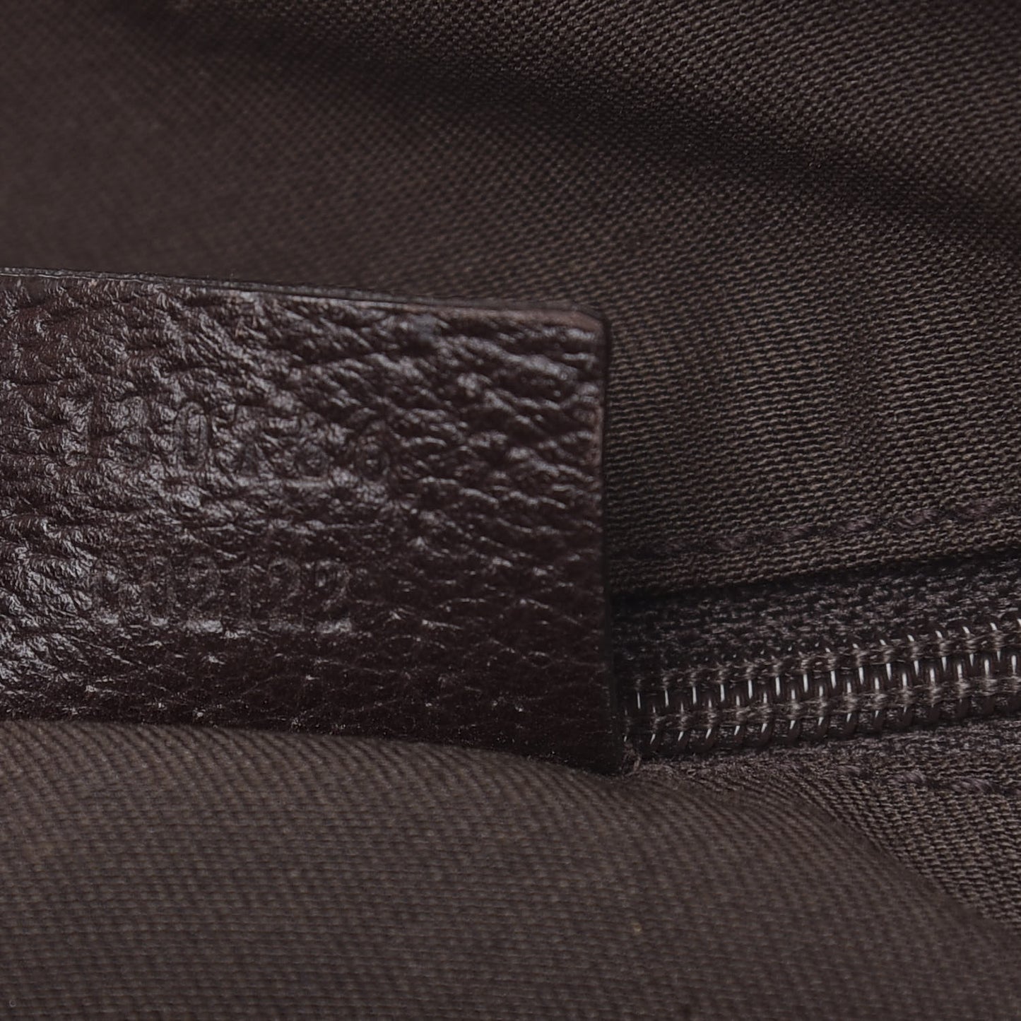 Monogram Medium Abbey Shoulder Bag Dark Brown