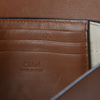 Chloe Suede Calfskin Mini Faye Shoulder Bag Tobacco 6 of 10