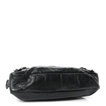 Balenciaga Agneau Arena Classic Hardware Le City First Bag Black 5 of 11