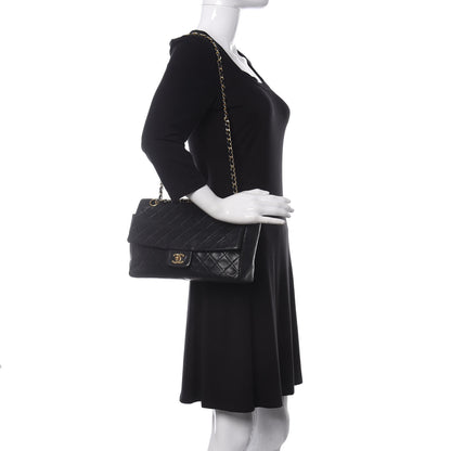 Chanel Lambskin Medium Single Flap Black 3 of 12