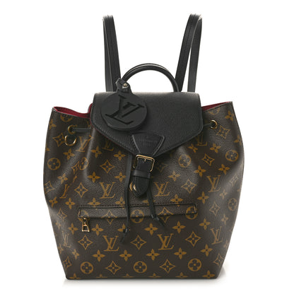 Louis Vuitton Monogram Montsouris PM Black 1 of 9