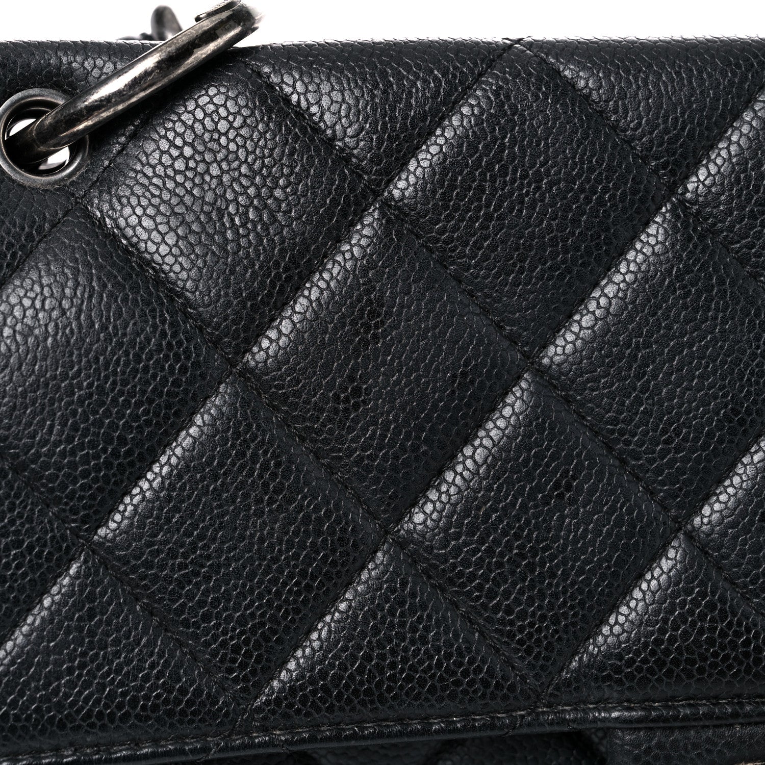 Chanel Caviar Quilted Large Retro Class Flap Black 21 of 26