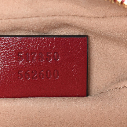 Gucci Suede Calfskin Web Mini Ophidia Shoulder Bag New Blue Romantic Cherry 7 of 9