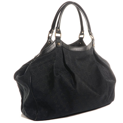 Gucci Monogram Large Sukey Tote Black 3 of 7