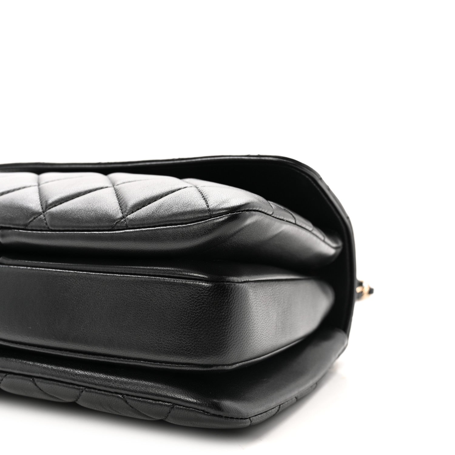 Chanel Lambskin Quilted Small Trendy CC Dual Handle Flap Bag Black 10 of 10
