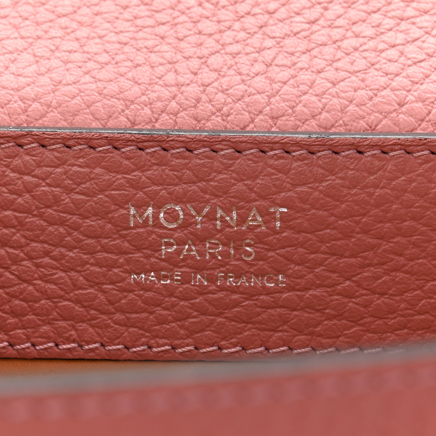 Carat Calfskin Rejane PM Rose Ocean