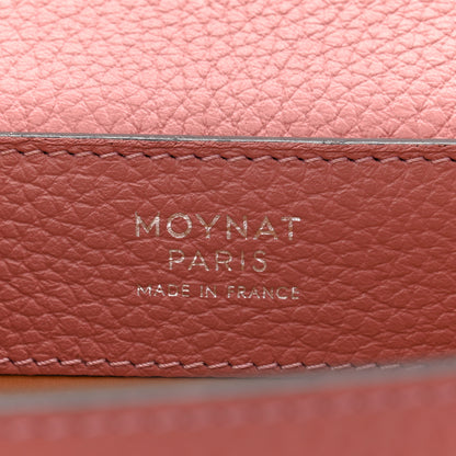 Moynat Carat Calfskin Rejane PM Rose Ocean 6 of 11