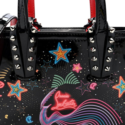 Christian Louboutin Patent Calfskin Mini Starlight Cabata Tote Multicolor 7 of 9