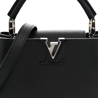 Louis Vuitton Taurillon Capucines BB Black 7 of 10